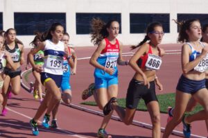 Atletismo femenino sub 15