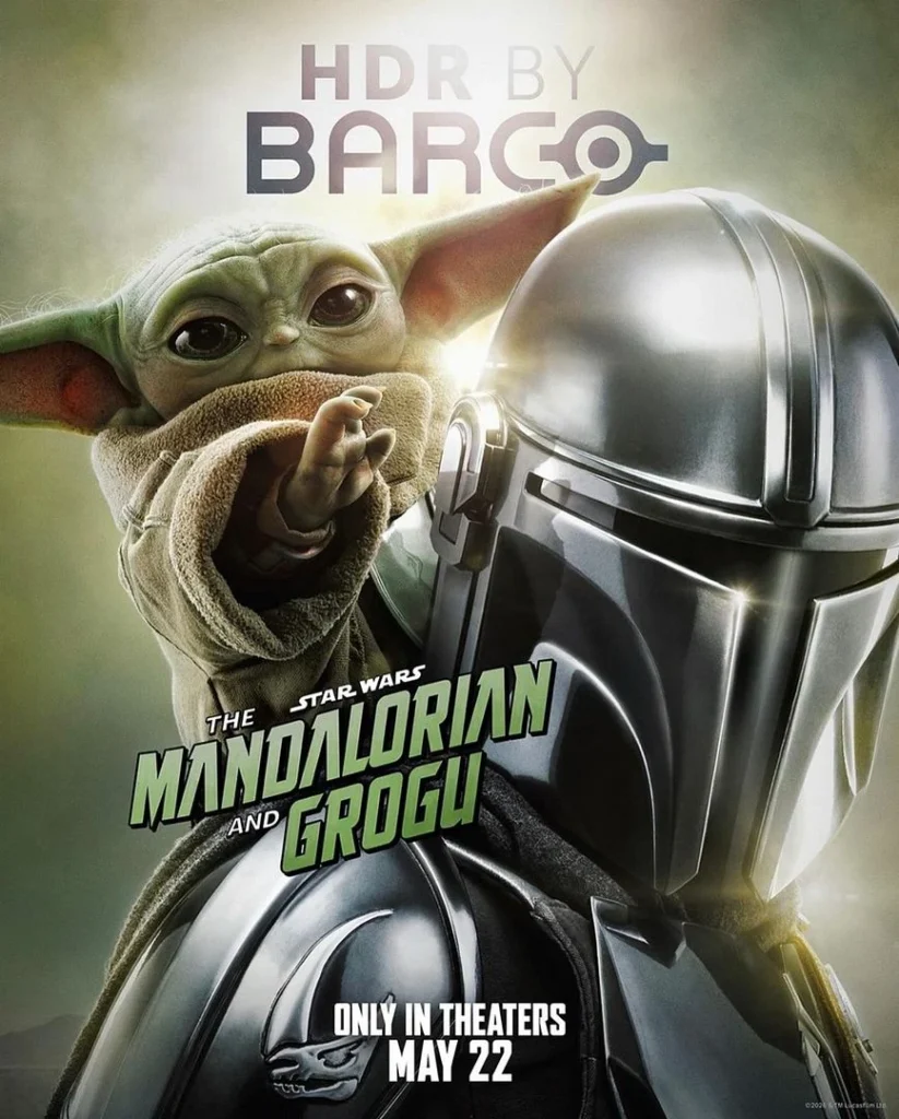 The Star Wars Mandalorian y Grogu